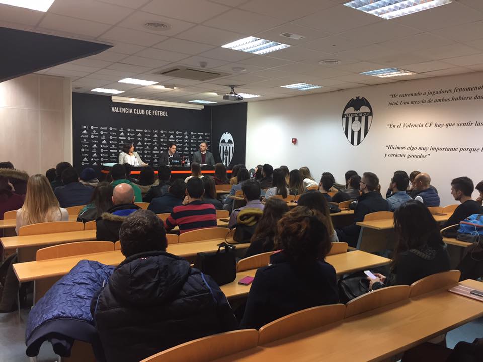 Sala de prensa del Valencia CF